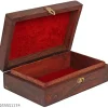 Carved Wooden Jewelry Box